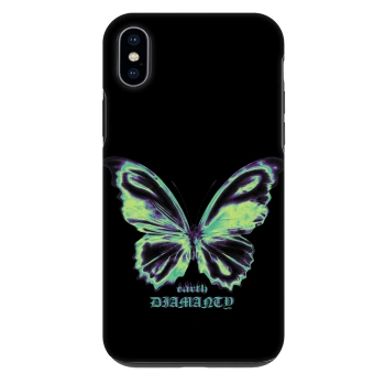 Etui na Apple iPhone XS Max - Diamanty Blue