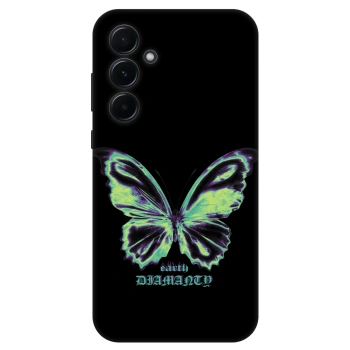 Etui na Samsung Galaxy A55 5G A556B - Diamanty Blue