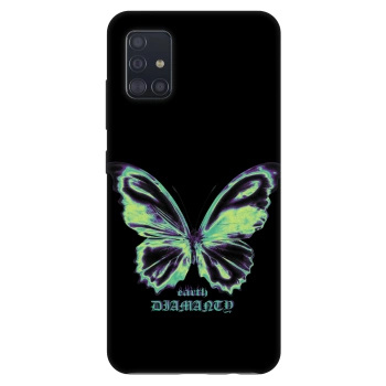 Etui na Samsung Galaxy A51 A515F - Diamanty Blue