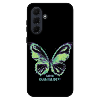 Etui na Samsung Galaxy A35 5G A356B - Diamanty Blue