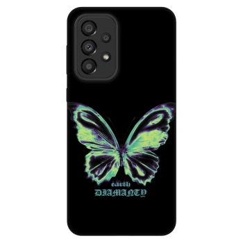 Etui na Samsung Galaxy A33 5G A336 - Diamanty Blue