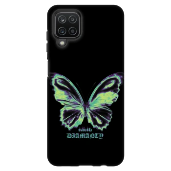 Etui na Samsung Galaxy A12 A125F - Diamanty Blue