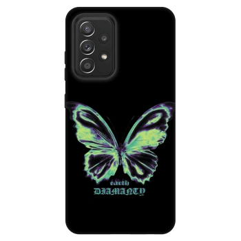 Etui na Samsung Galaxy A52 5G A525F - Diamanty Blue