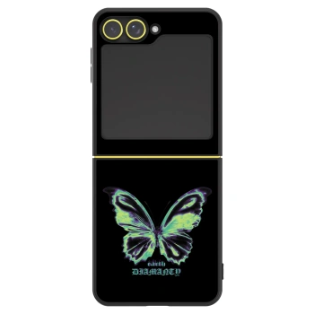 Etui na Samsung Galaxy Z Flip7 FE 5G - Diamanty Blue