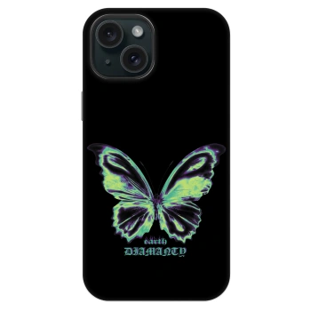 Etui na Apple iPhone 14 - Diamanty Blue