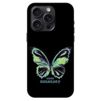 Etui na Apple iPhone 15 Pro - Diamanty Blue