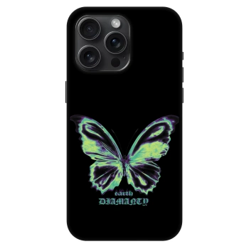 Etui na Apple iPhone 15 Pro Max - Diamanty Blue