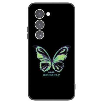 Picasee silikonowe czarne etui na Xiaomi Redmi 15 5G - Diamanty Blue
