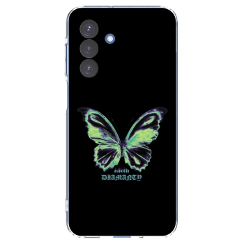 Picasee silikonowe przeźroczyste etui na Samsung Galaxy A17 5G - Diamanty Blue