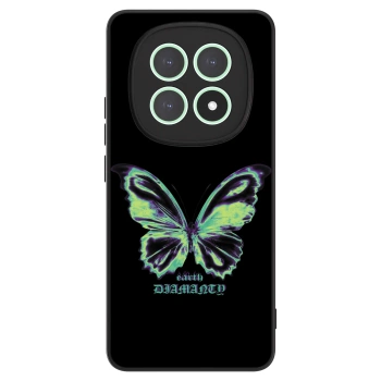 Etui na Xiaomi Redmi Note 15 4G - Diamanty Blue