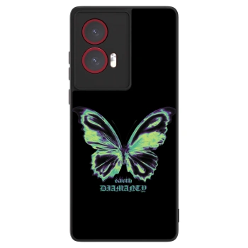 Etui na Motorola Edge 50 Fusion - Diamanty Blue
