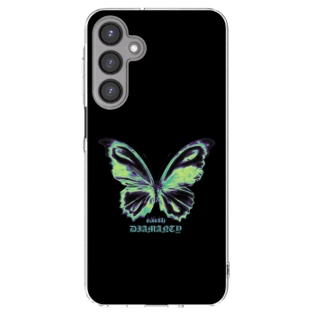Picasee silikonowe przeźroczyste etui na Samsung Galaxy A16 4G - Diamanty Blue