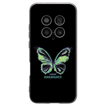 Picasee silikonowe czarne etui na Honor Magic8 Pro 5G - Diamanty Blue