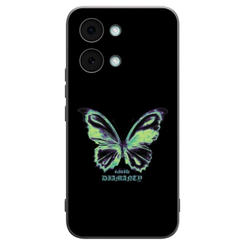 Picasee silikonowe czarne etui na Xiaomi Poco X8 Pro Max - Diamanty Blue