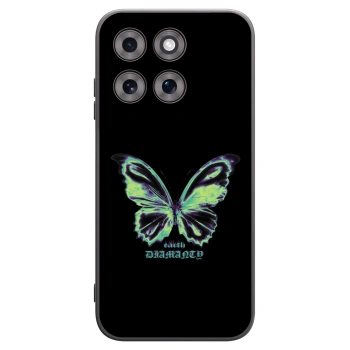 Picasee silikonowe czarne etui na Motorola Moto G77 - Diamanty Blue