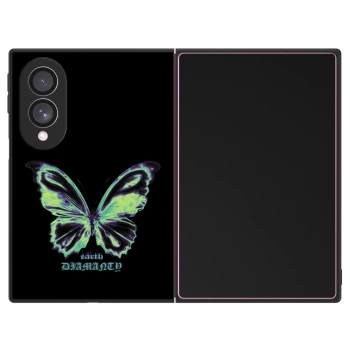 Etui na Samsung Galaxy Z Fold8 5G - Diamanty Blue