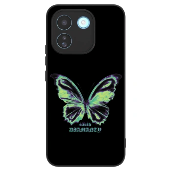 Etui na Xiaomi Redmi Note 17 Pro MAX 5G - Diamanty Blue