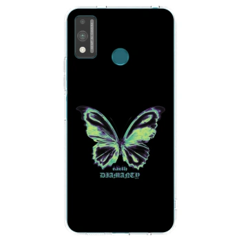 Etui na Honor 9X Lite - Diamanty Blue