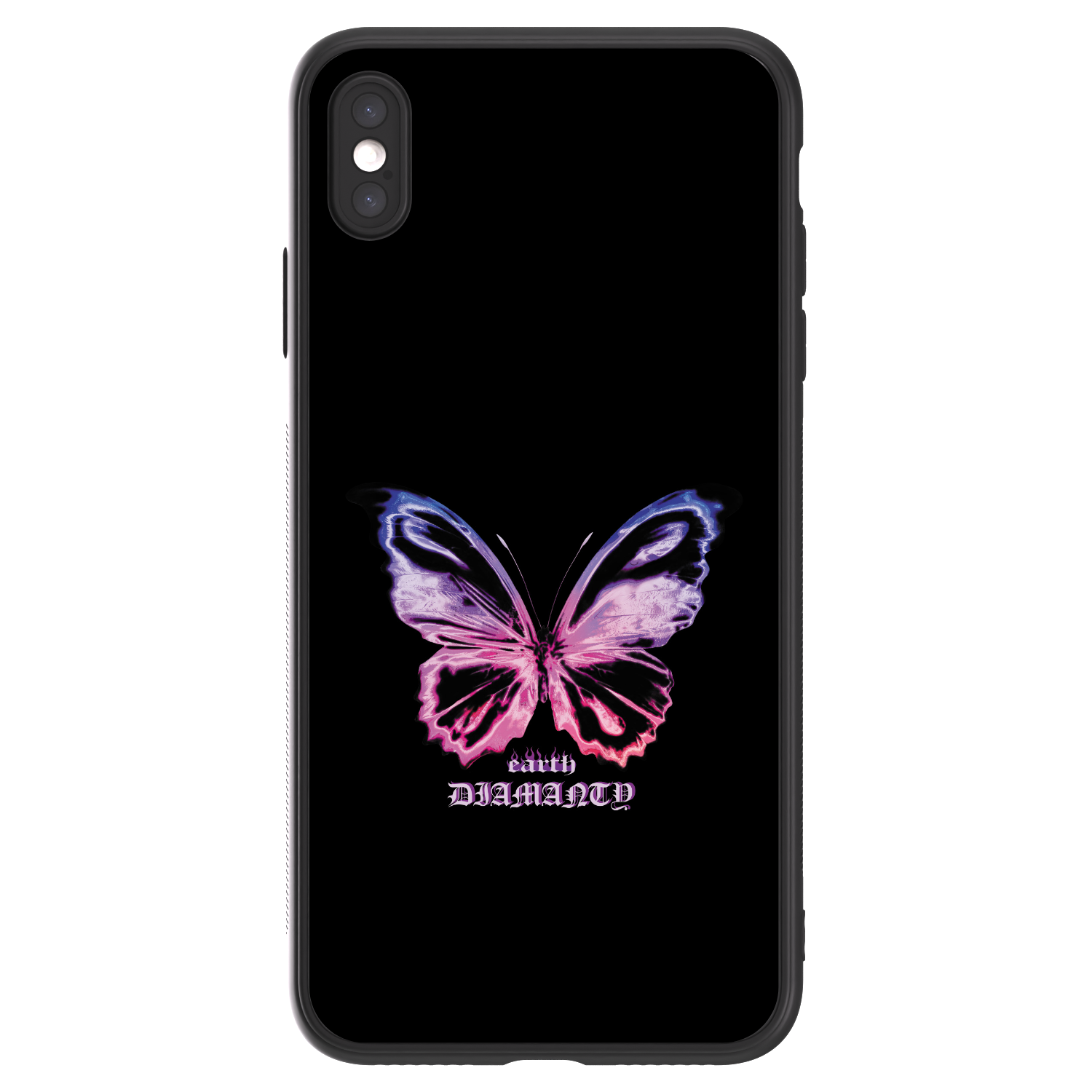 Picasee ULTIMATE CASE na Apple iPhone XS Max - Diamanty Purple