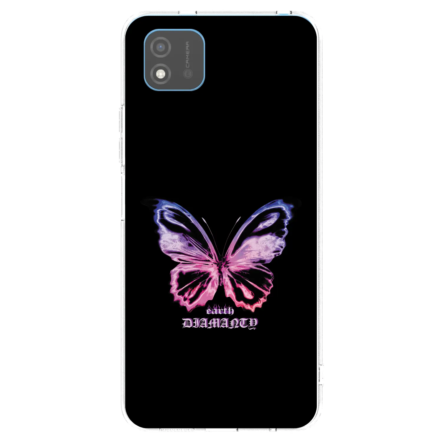 Picasee silikonowe przeźroczyste etui na Realme C11 (2021) - Diamanty Purple
