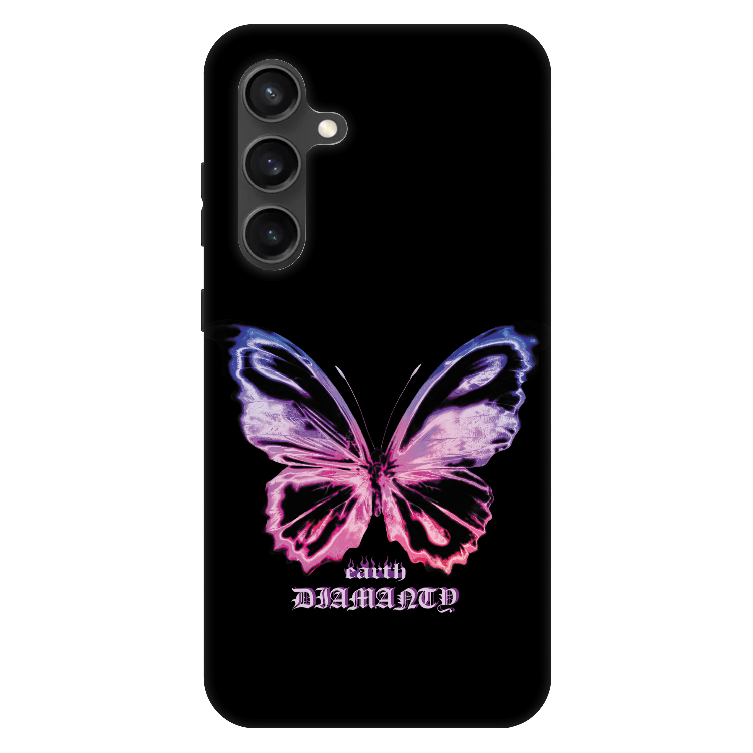 Picasee Fashion Case na Samsung Galaxy S24 FE S721B - Diamanty Purple