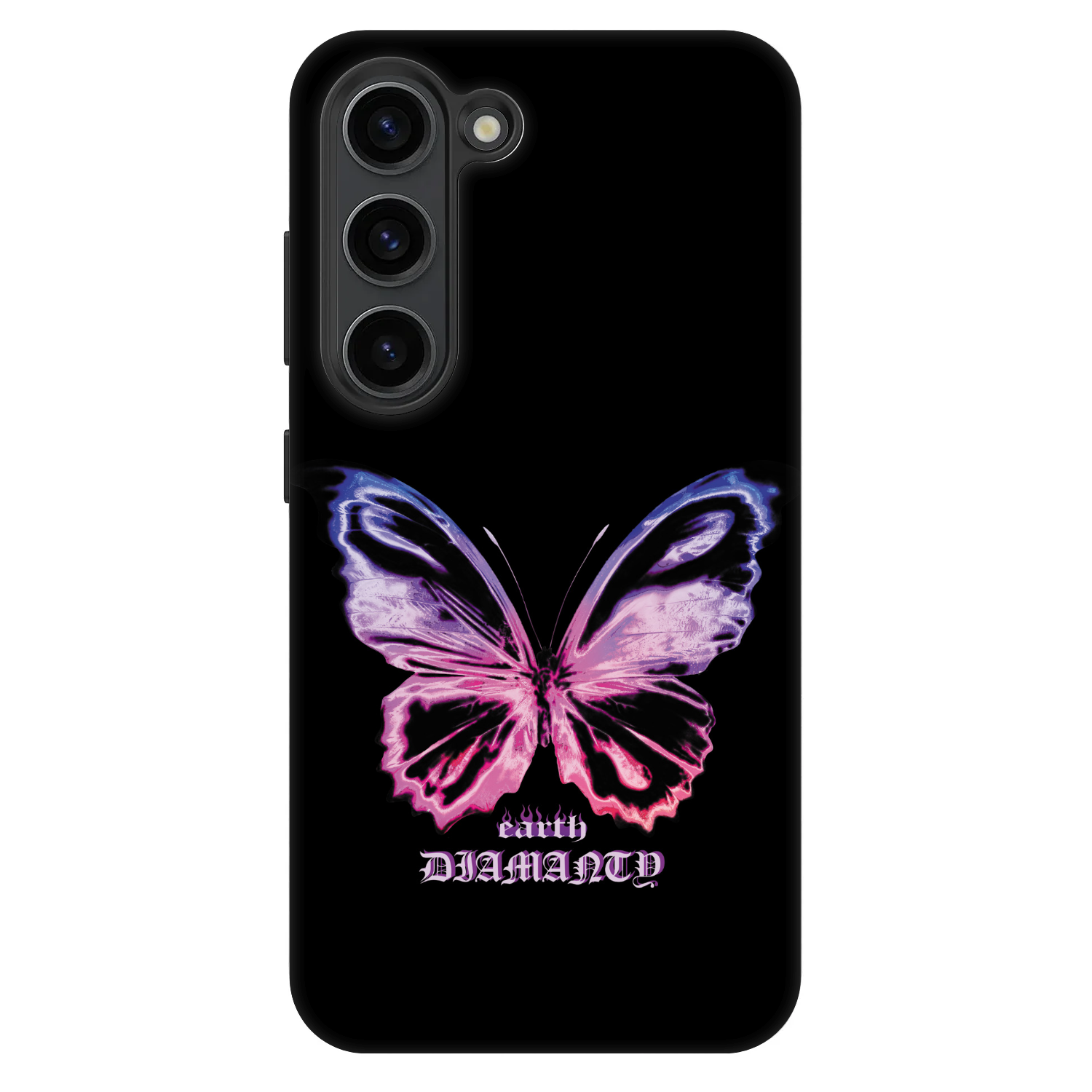 Picasee Fashion Case na Samsung Galaxy S23+ 5G - Diamanty Purple