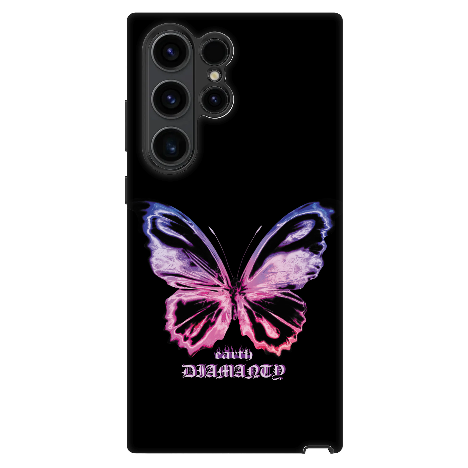 Picasee Fashion Case na Samsung Galaxy S23 Ultra 5G - Diamanty Purple