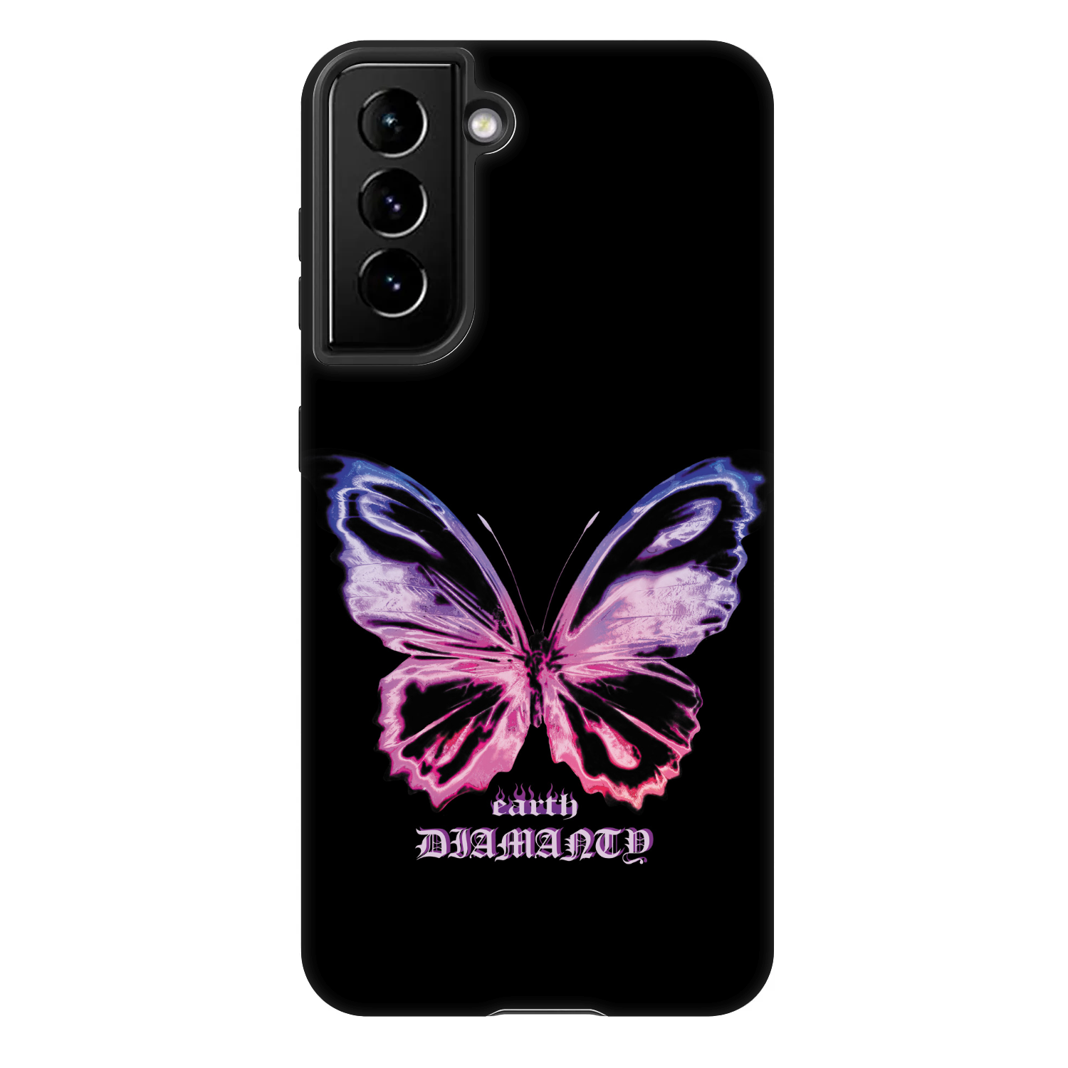 Picasee Fashion Case na Samsung Galaxy S22 5G - Diamanty Purple