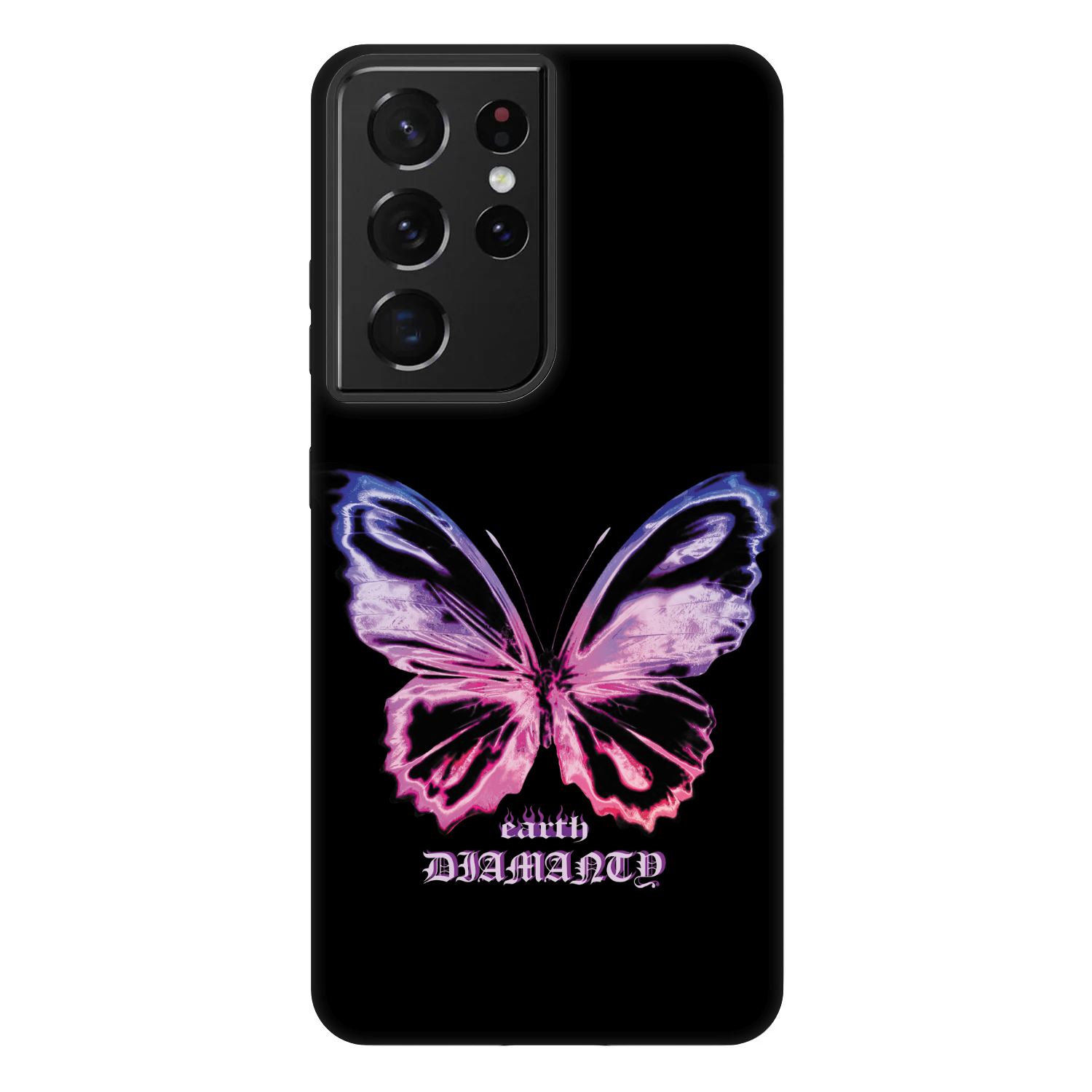 Picasee Fashion Case na Samsung Galaxy S21 Ultra 5G G998B - Diamanty Purple