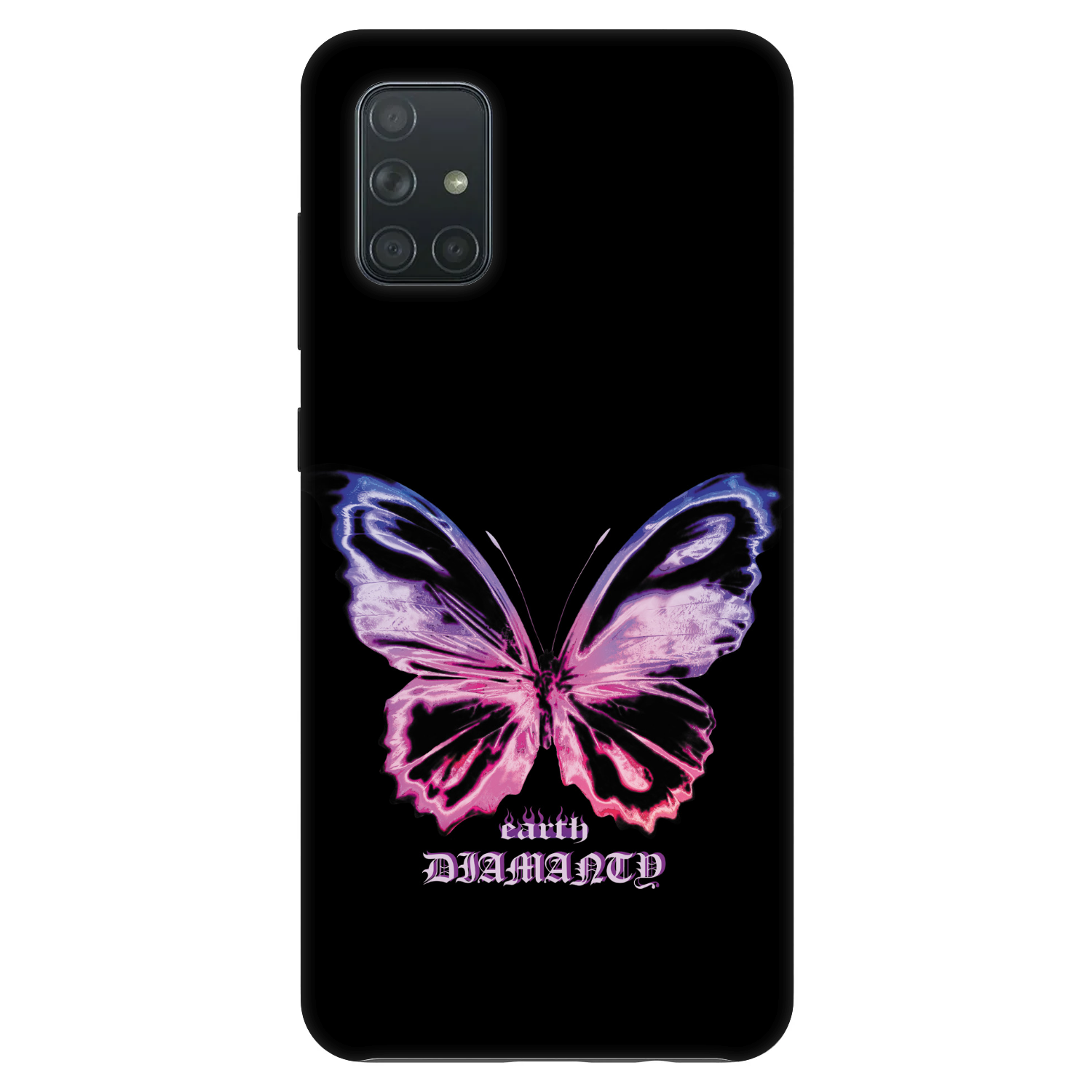 Picasee Fashion Case na Samsung Galaxy A71 A715F - Diamanty Purple