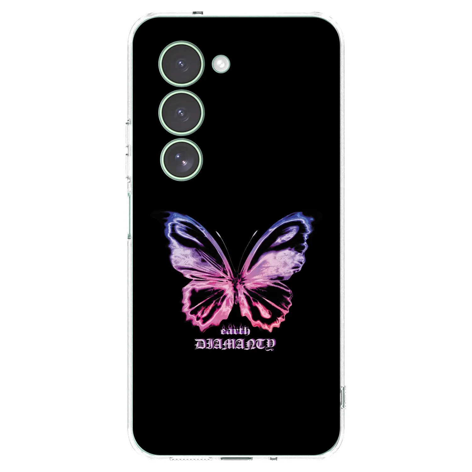 Picasee silikonowe przeźroczyste etui na Xiaomi Redmi 15 5G - Diamanty Purple