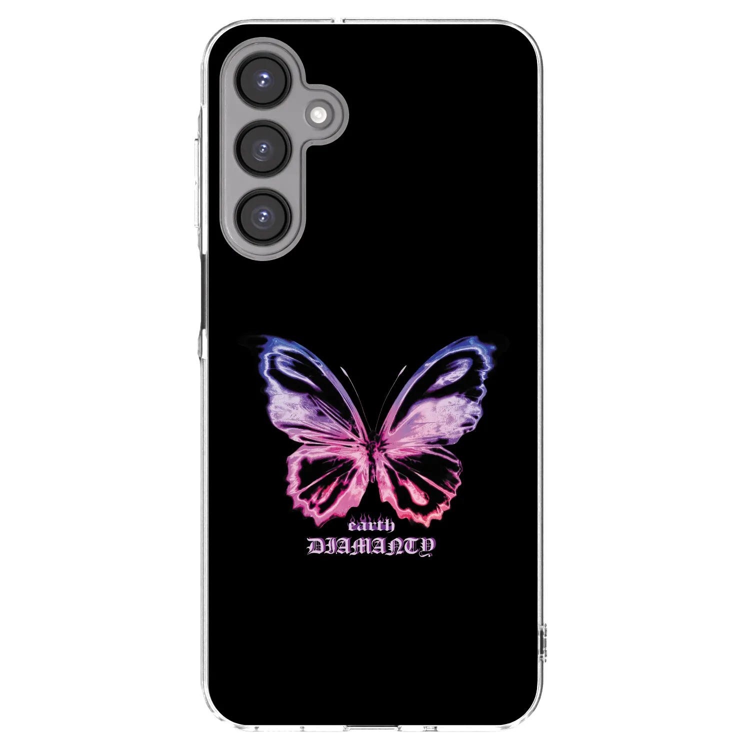 Picasee silikonowe przeźroczyste etui na Samsung Galaxy A16 4G - Diamanty Purple