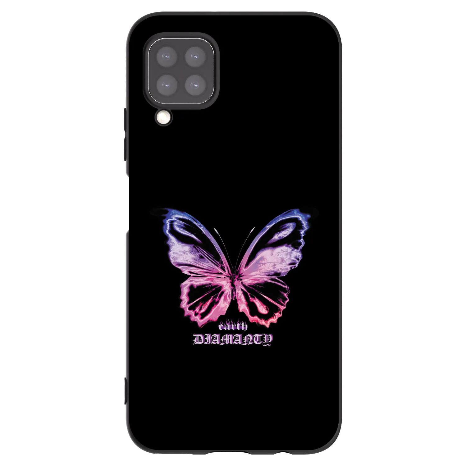 Picasee silikonowe czarne etui na Huawei P40 Lite - Diamanty Purple