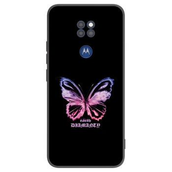Etui na Motorola Moto G9 Play - Diamanty Purple