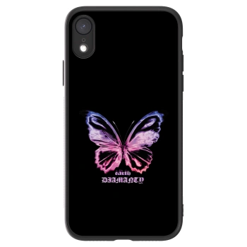 Picasee ULTIMATE CASE na Apple iPhone XR - Diamanty Purple