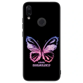 Etui na Xiaomi Redmi Note 7 - Diamanty Purple