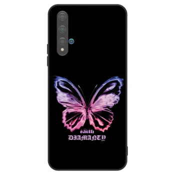 Etui na Huawei Nova 5T - Diamanty Purple