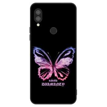 Etui na Xiaomi Redmi 7 - Diamanty Purple