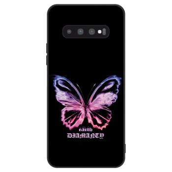 Etui na Samsung Galaxy S10 G973 - Diamanty Purple