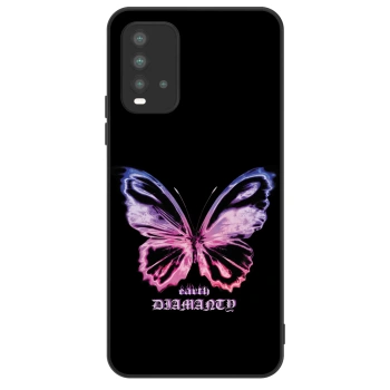 Etui na Xiaomi Redmi 9T - Diamanty Purple