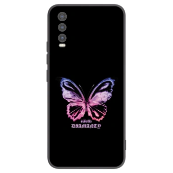 Etui na Vivo Y20s - Diamanty Purple