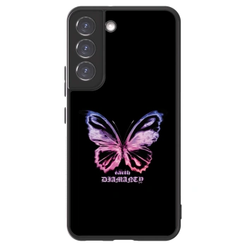 Etui na Samsung Galaxy S22 5G - Diamanty Purple