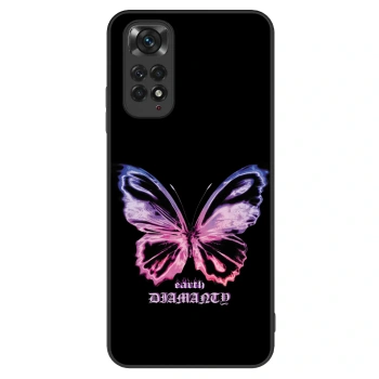 Etui na Xiaomi Redmi Note 11S 4G - Diamanty Purple