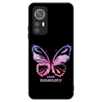 Etui na Xiaomi 12X - Diamanty Purple