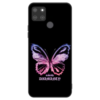 Etui na Realme C21Y - Diamanty Purple