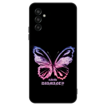 Etui na Samsung Galaxy M13 M135F - Diamanty Purple