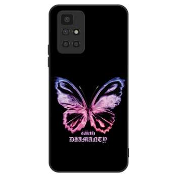 Etui na Xiaomi Redmi 10 (2022) - Diamanty Purple