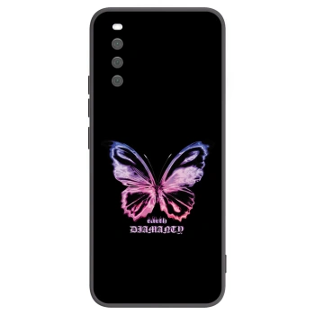 Etui na Sony Xperia 10 III - Diamanty Purple