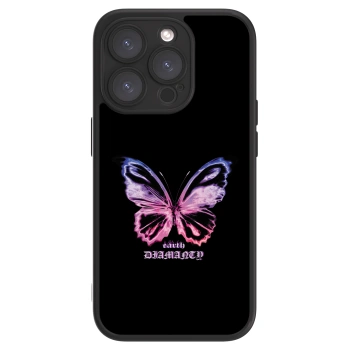 Picasee ULTIMATE CASE na Apple iPhone 15 Pro - Diamanty Purple