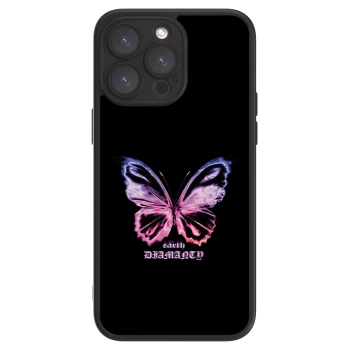 Picasee ULTIMATE CASE na Apple iPhone 15 Pro Max - Diamanty Purple